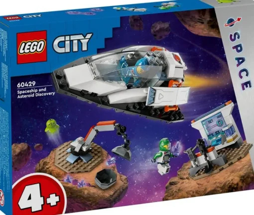 Jeux De Construction-Lego City 60429 Le vaisseau et la découverte de l’astéroïde