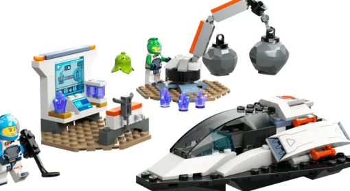 Jeux De Construction-Lego City 60429 Le vaisseau et la découverte de l’astéroïde