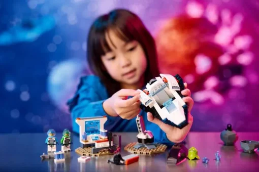Jeux De Construction-Lego City 60429 Le vaisseau et la découverte de l’astéroïde