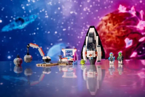 Jeux De Construction-Lego City 60429 Le vaisseau et la découverte de l’astéroïde