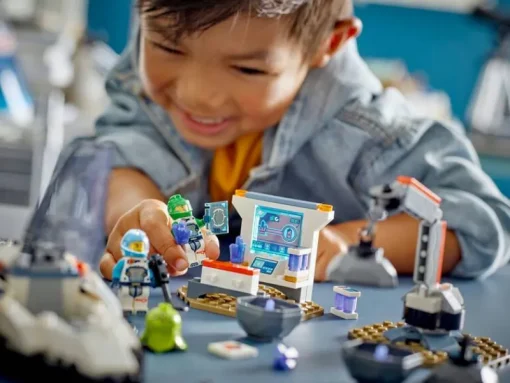 Jeux De Construction-Lego City 60429 Le vaisseau et la découverte de l’astéroïde