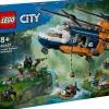 Jeux De Construction-Lego City 60437 L’hélicoptère de l’explorateur de la jungle au camp de base