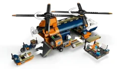 Jeux De Construction-Lego City 60437 L’hélicoptère de l’explorateur de la jungle au camp de base
