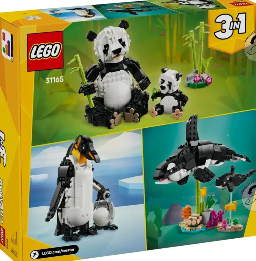 Jeux De Construction-Lego Creator 31165 Animaux sauvages : la famille de pandas