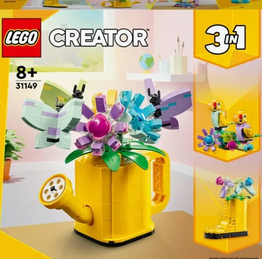 Jeux De Construction-Lego Creator 31149 Les fleurs dans l’arrosoir
