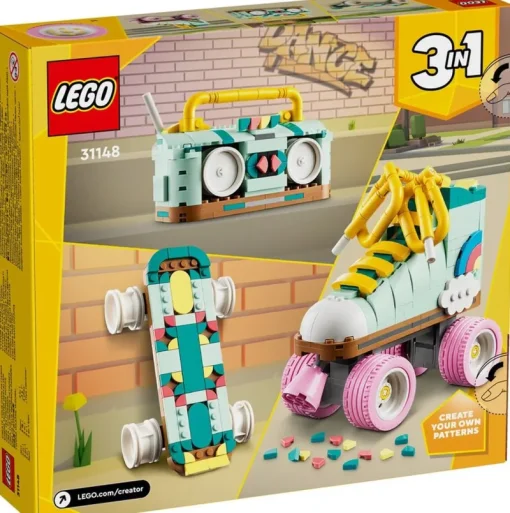Jeux De Construction-Lego Creator 31148 Les patins à roulettes rétro