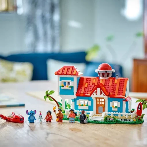 Jeux De Construction-Lego Disney 43268 La maison sur la plage de Lilo et Stitch
