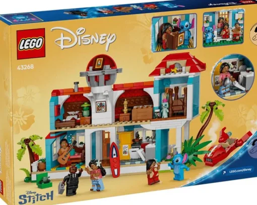 Jeux De Construction-Lego Disney 43268 La maison sur la plage de Lilo et Stitch