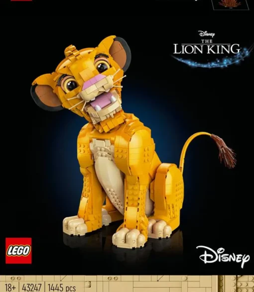 Jeux De Construction-Lego Disney 43247 Simba, le jeune Roi lion