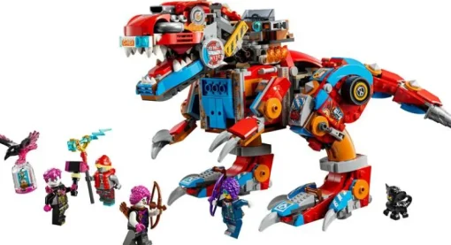 Jeux De Construction-Lego Dreamzzz 71484 Le robot dinosaure C-Rex de Cooper
