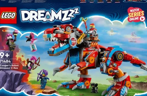Jeux De Construction-Lego Dreamzzz 71484 Le robot dinosaure C-Rex de Cooper