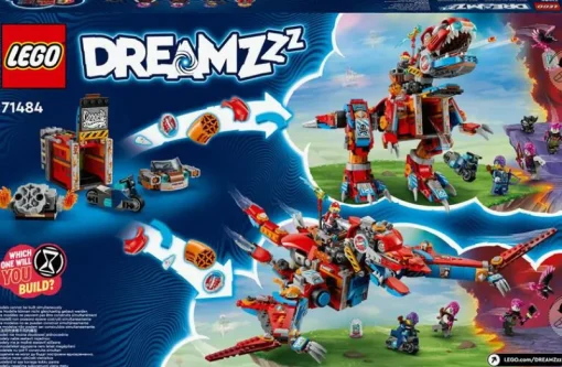 Jeux De Construction-Lego Dreamzzz 71484 Le robot dinosaure C-Rex de Cooper
