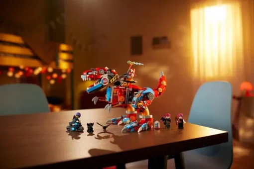 Jeux De Construction-Lego Dreamzzz 71484 Le robot dinosaure C-Rex de Cooper
