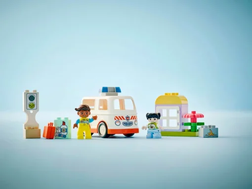 Jeux De Construction-Lego Duplo 10447 L’ambulance et le chauffeur