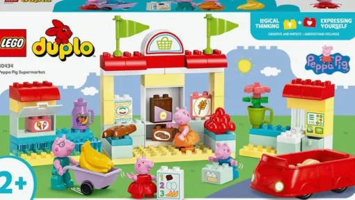 Jeux De Construction-Lego Duplo 10434 Le supermarché de Peppa Pig