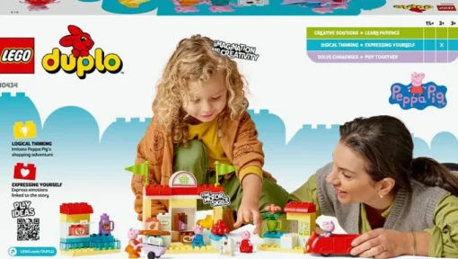 Jeux De Construction-Lego Duplo 10434 Le supermarché de Peppa Pig