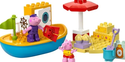 Jeux De Construction-Lego Duplo 10432 Le voyage en bateau de Peppa Pig