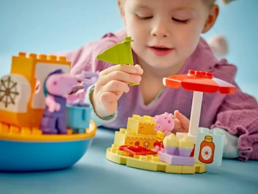 Jeux De Construction-Lego Duplo 10432 Le voyage en bateau de Peppa Pig