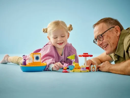 Jeux De Construction-Lego Duplo 10432 Le voyage en bateau de Peppa Pig