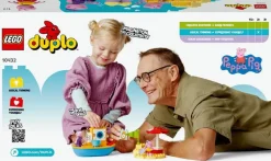 Jeux De Construction-Lego Duplo 10432 Le voyage en bateau de Peppa Pig