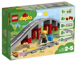 Jeux De Construction-Lego Duplo 10872 Treinbrug En -Rails