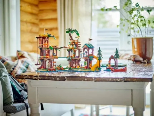 Jeux De Construction-Lego Friends 42631 La cabane dans l’arbre de la base de loisirs