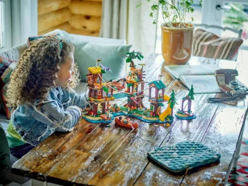 Jeux De Construction-Lego Friends 42631 La cabane dans l’arbre de la base de loisirs