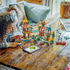 Jeux De Construction-Lego Friends 42631 La cabane dans l’arbre de la base de loisirs