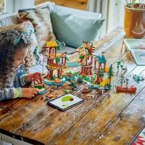Jeux De Construction-Lego Friends 42631 La cabane dans l’arbre de la base de loisirs