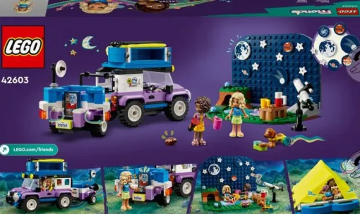 Jeux De Construction-Lego Friends 42603 Le camping-car d’observation des étoiles