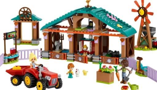 Jeux De Construction-Lego Friends 42617 Le refuge des animaux de la ferme
