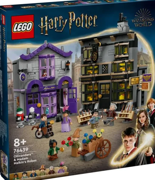 Jeux De Construction-Lego Harry Potter 76439 Ollivander et Madame Guipure prêt-à-porter pour mages et sorciers