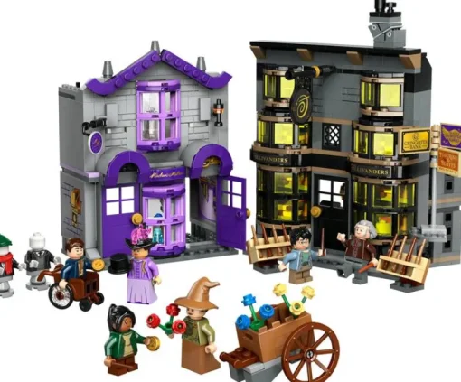 Jeux De Construction-Lego Harry Potter 76439 Ollivander et Madame Guipure prêt-à-porter pour mages et sorciers