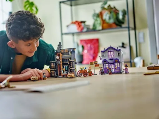 Jeux De Construction-Lego Harry Potter 76439 Ollivander et Madame Guipure prêt-à-porter pour mages et sorciers