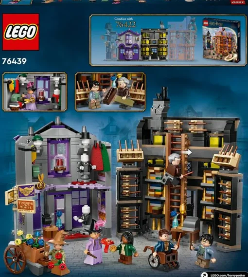Jeux De Construction-Lego Harry Potter 76439 Ollivander et Madame Guipure prêt-à-porter pour mages et sorciers