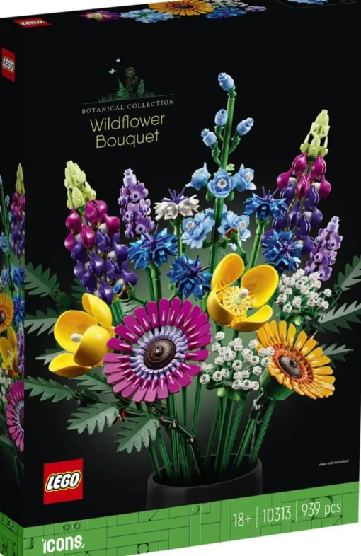 Jeux De Construction-Lego Icons 10313 Bouquet de fleurs sauvages
