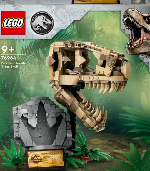 Jeux De Construction-Lego Jurassic World 76964 Les fossiles de dinosaures : le crâne du T. rex
