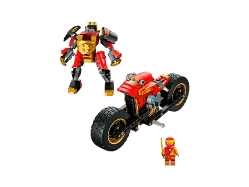 Jeux De Construction-Lego Ninjago 71783 La moto du robot de Kai Évolution