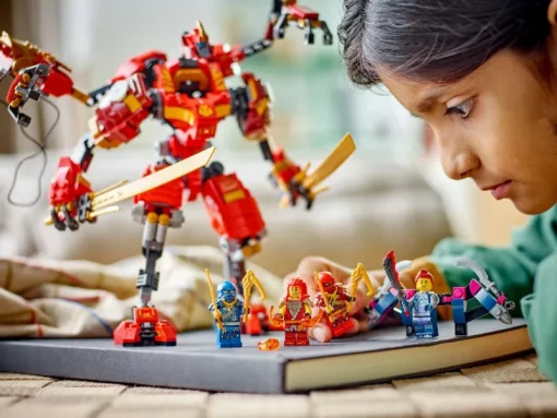Jeux De Construction-Lego Ninjago 71812 Le robot grimpeur ninja de Kai