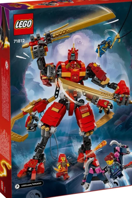 Jeux De Construction-Lego Ninjago 71812 Le robot grimpeur ninja de Kai