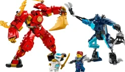 Jeux De Construction-Lego Ninjago 71808 Le robot élémentaire du feu de Kai