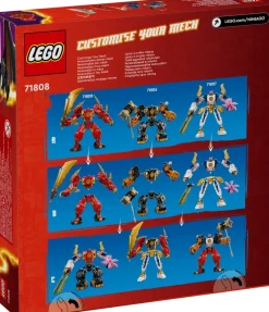 Jeux De Construction-Lego Ninjago 71808 Le robot élémentaire du feu de Kai