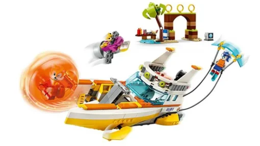 Jeux De Construction-Lego Sonic 76997 Le bateau d’aventures de Tails