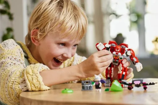 Jeux De Construction-Lego Sonic 76996 Le robot gardien de Knuckles