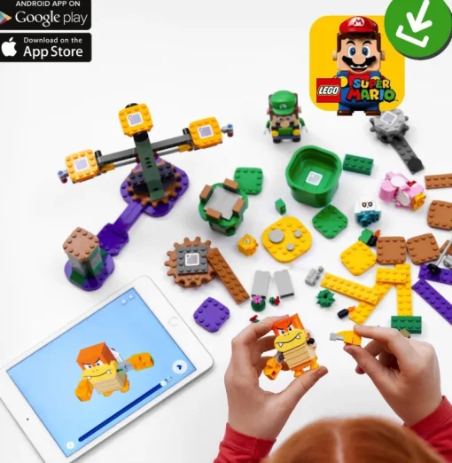 Jeux De Construction-Lego Super Mario 71387 Pack de Démarrage Les Aventures de Luigi