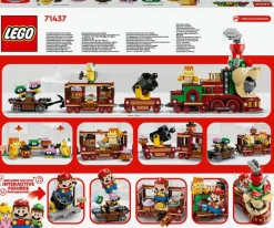 Jeux De Construction-Lego Super Mario 71437 Train Bowser Express