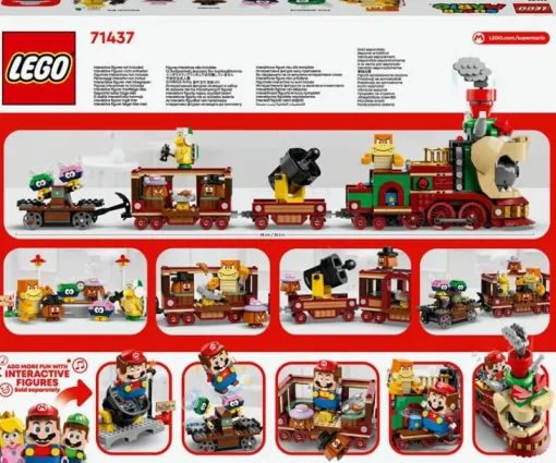 Jeux De Construction-Lego Super Mario 71437 Train Bowser Express