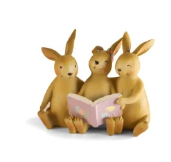 Décoration De Pâques-DDD Liseuse lapin de Pâques 13,5 cm