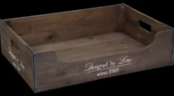 Dormir Confortablement-Designed by Lotte Lit chien en bois 100 x 70 x 25 cm