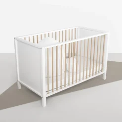 Lits Et Berceaux-Quax Lit Nordic 120x60cm White/Naturel